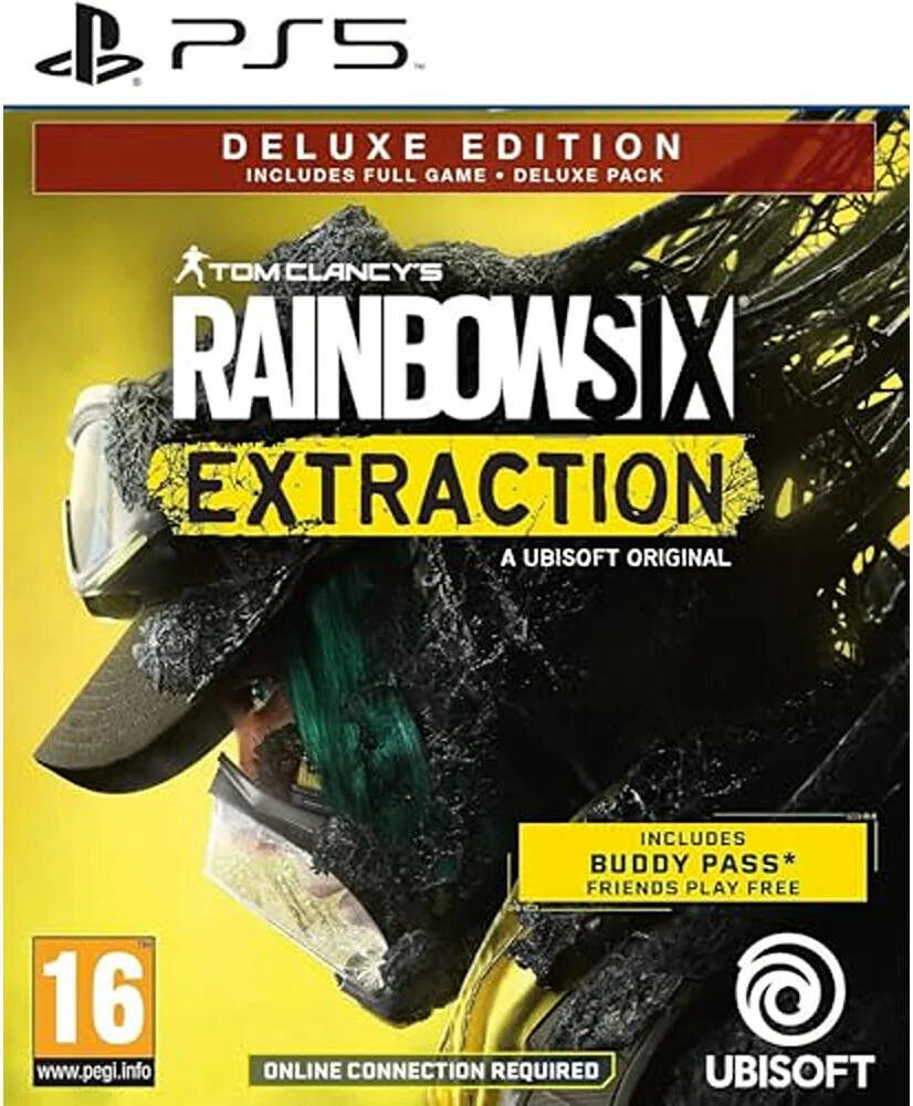 بازی پلی استیشن 5 Tom Clancy's Rainbow Six Extraction - نسخه Deluxe Edition، رده سنی PEGI 16 بازی پلی استیشن 5 Tom Clancy's Rainbow Six Extraction - نسخه Deluxe Edition، رده سنی PEGI 16