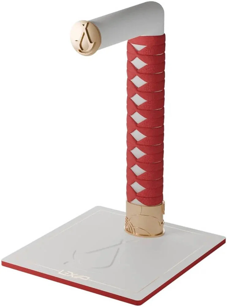 باندل منتور Lexip x Ubisoft Assassin's Creed Shadows، بازی PS5 + هدست بی‌سیم + پایه هدست، درایورهای 50 میلی‌متری، 2.4 گیگاهرتز، راحتی، عملکرد و طراحی انحصاری | باندل منتور