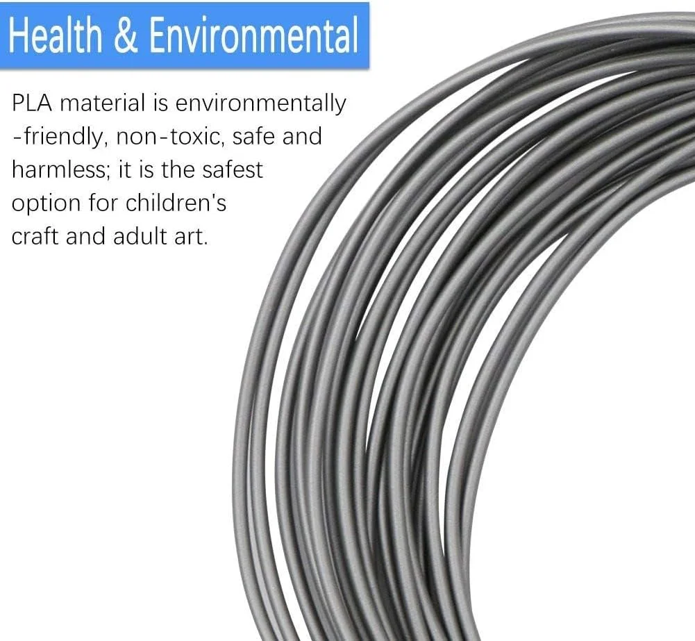 فیلامنت PLA چاپ سه بعدی چند رنگ 3IDEA برای قلم سه بعدی (ضخامت 1.75 میلی متر، 5 متر هر کدام) - مجموعه 10 عددی