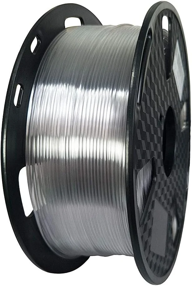 فیلامنت PETG شفاف CC3D مناسب چاپ آسان، قطر 1.75 میلی‌متر، 1 کیلوگرم، مناسب برای اکثر پرینترهای سه بعدی FDM، رنگ سبز چمنی (شفاف)