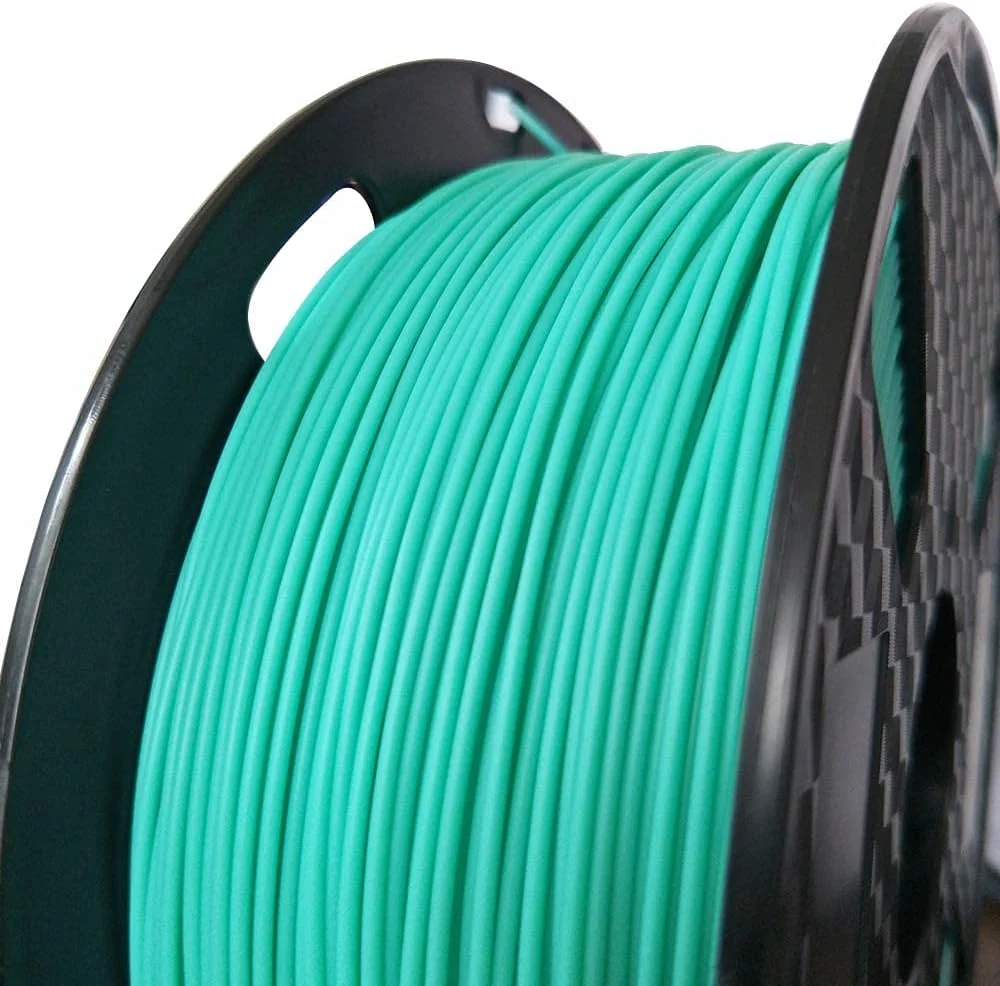 فیلامنت پرینتر سه بعدی CC3D PLA Max PLA+ فیروزه ای 1.75 میلی متر 1 کیلوگرم، 2.2 پوند، مواد چاپ سه بعدی، استحکام بیشتر از فیلامنت معمولی PLA Pro Plus، رنگ فیروزه ای