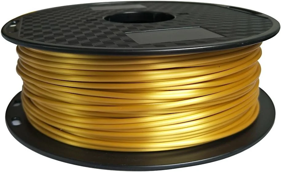 CC3D 3D Printer Filament PLA Silk Gold 2.85mm 1KG (2.2 LBS) Spool 3D PLA Printing Shiny Shine Material
