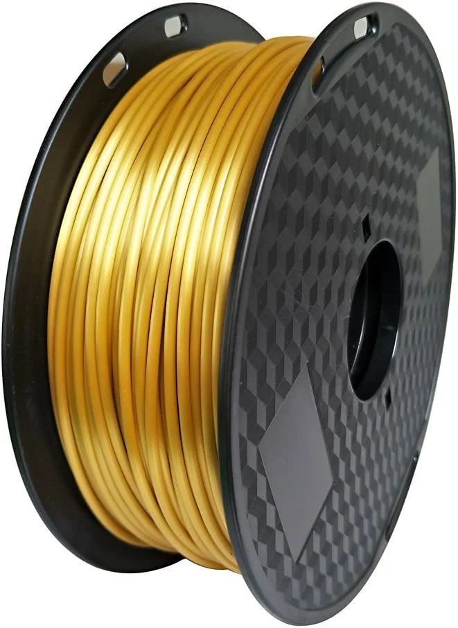 CC3D 3D Printer Filament PLA Silk Gold 2.85mm 1KG (2.2 LBS) Spool 3D PLA Printing Shiny Shine Material