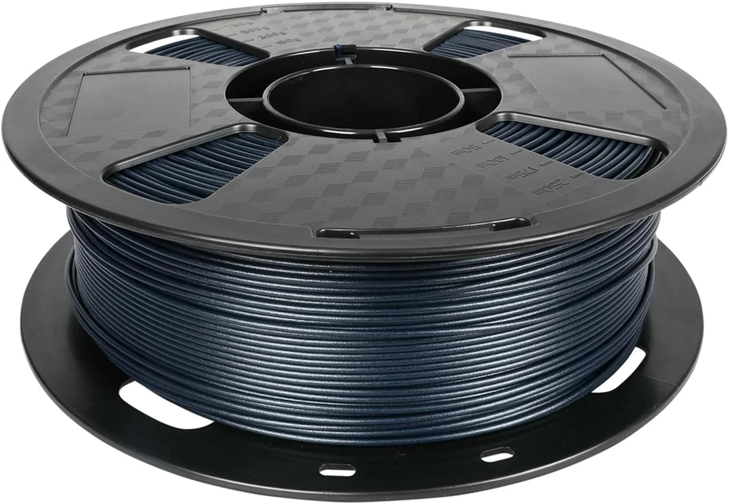 فیلامنت چاپگر سه بعدی PETG الیاف کربن CC3D آبی نیلی، فیلامنت الیاف کربن PETG 1.75 میلی متر 1 کیلوگرم (2.2 پوند)، مواد چاپ سه بعدی PETG CF آبی نیلی