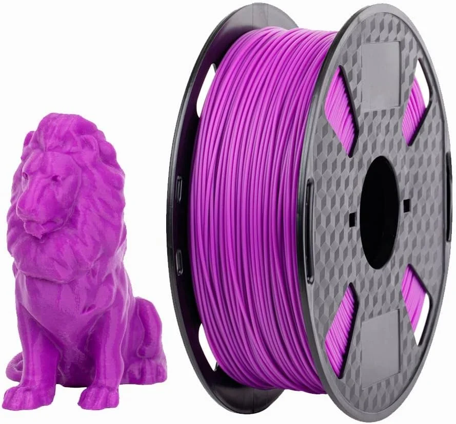 فیلامنت PLA مدل CC3D Max بنفش 1.75mm 1KG برای پرینتر سه بعدی، قوی تر، Pro Plus + مواد پرینت سه بعدی PLA بنفش صورتی