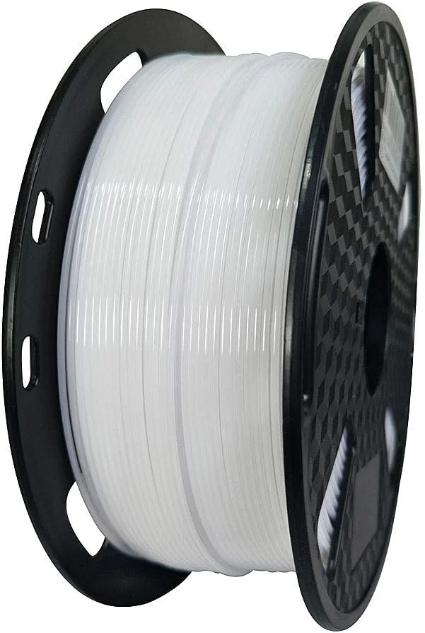 فیلامنت PETG سفید CC3D مناسب پرینت آسان، قطر 1.75 میلی‌متر، 1 کیلوگرم، مناسب برای اکثر پرینترهای FDM، رنگ سفید