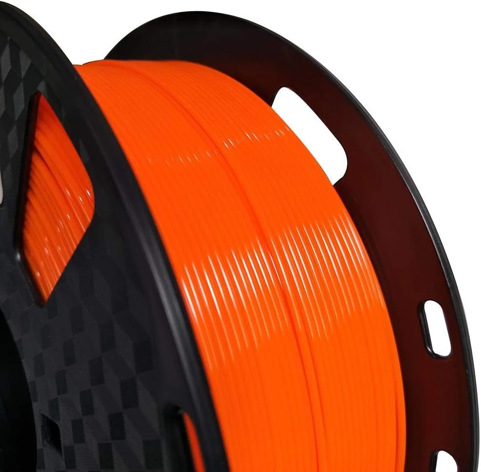 فیلامنت پرینت آسان نارنجی PETG مدل CC3D، قطر 1.75 میلی‌متر، 1 کیلوگرم، مناسب برای اکثر پرینترهای FDM، رنگ نارنجی