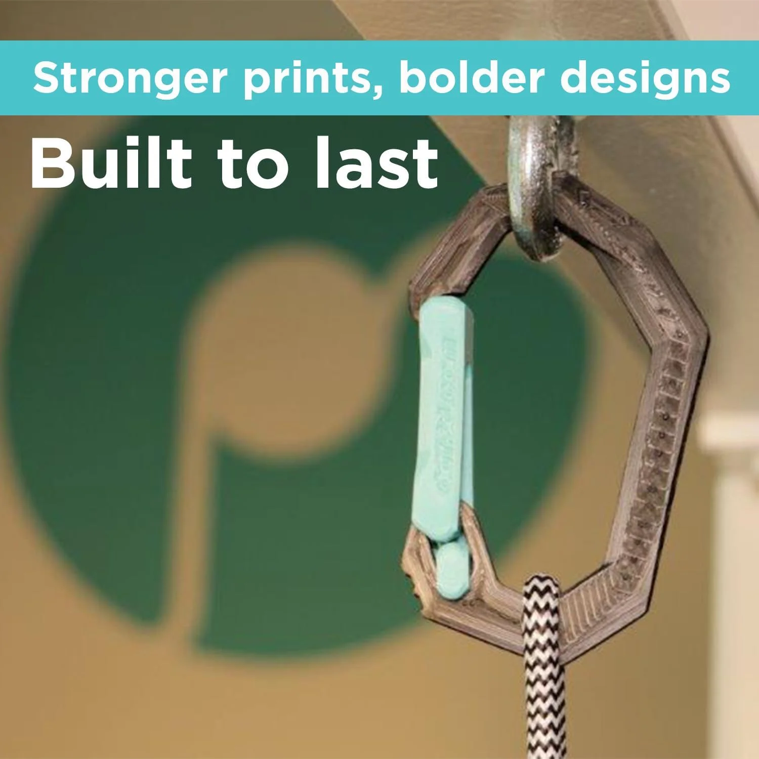 فیلامنت PLA PRO پلی‌میکر 1.75 میلی‌متر آبی روشن، 1 کیلوگرم - فیلامنت PLA PRO سخت و با استحکام بالا برای پرینت سه بعدی