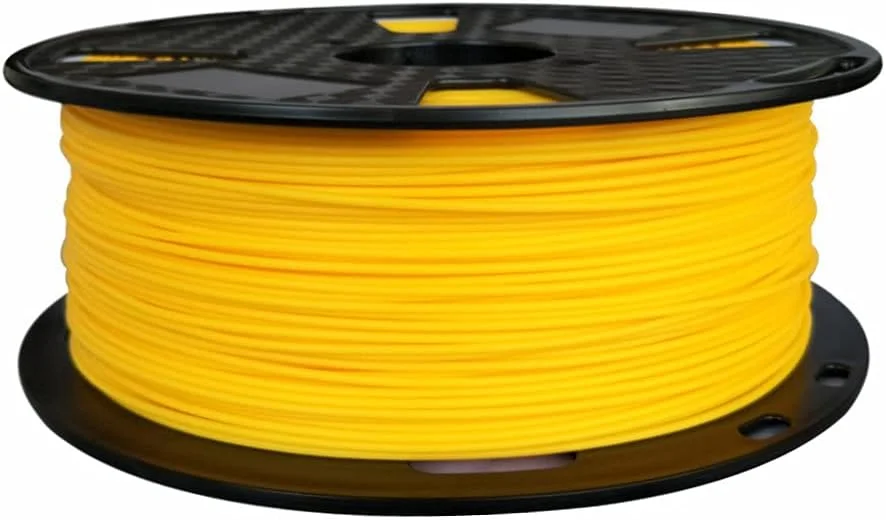 فیلامنت PLA زرد لیمویی CC3D، فیلامنت پرینتر سه بعدی 1.75 میلی متری، اسپول 1 کیلوگرمی (2.2 پوند)، مواد پرینت سه بعدی، قوی تر از PLA معمولی، فیلامنت PLA Max رنگ زرد