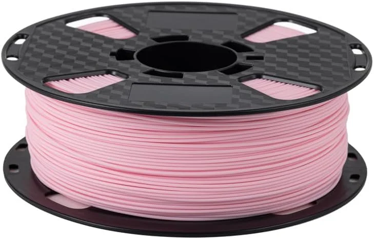 فیلامنت پرینتر سه بعدی CC3D PLA Max PLA+ صورتی 1.75 میلی متر 1 کیلوگرم، مواد چاپ سه بعدی FDM، قوی تر از PLA Pro Plus، صورتی