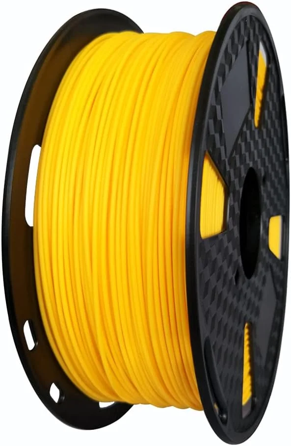 فیلامنت PLA زرد لیمویی CC3D، فیلامنت پرینتر سه بعدی 1.75 میلی متری، اسپول 1 کیلوگرمی (2.2 پوند)، مواد پرینت سه بعدی، قوی تر از PLA معمولی، فیلامنت PLA Max رنگ زرد