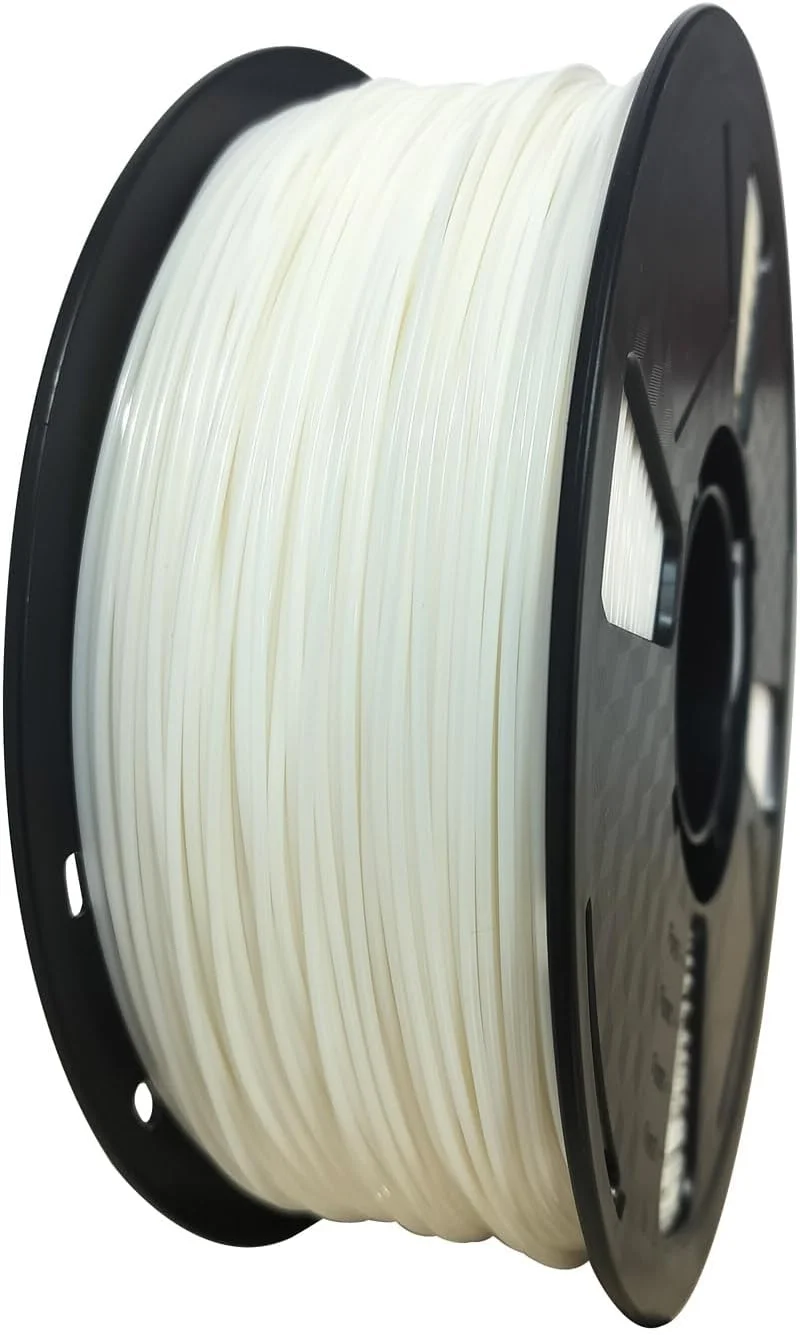فیلامنت CC3D TPE 40D سفید 1.75mm 1KG مواد چاپ سه بعدی FDM مناسب برای بسکتبال