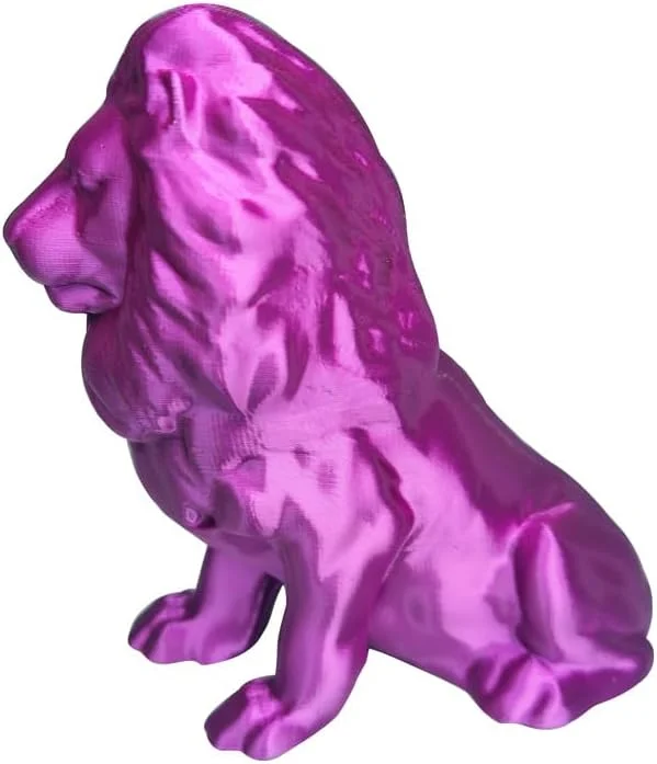 فیلامنت PLA ابریشمی رز بنفش CC3D، ۱.۷۵ میلی‌متر، ۱ کیلوگرم، فیلامنت چاپ سه بعدی، PLA ابریشمی رنگ رز، PLA متالیک براق، متریال پرینتر سه بعدی رز، فیلامنت پرینتر سه بعدی FDM رنگ رز