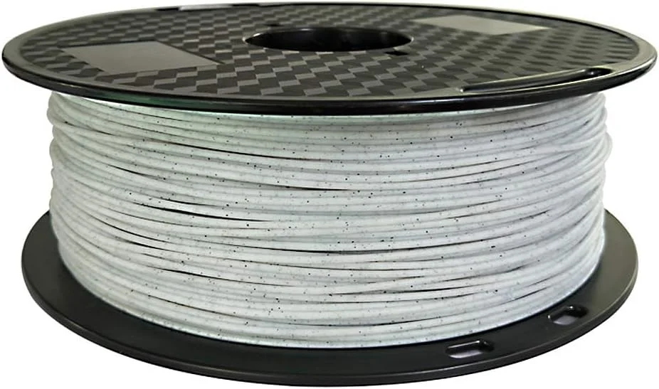 فیلامنت پرینتر سه بعدی CC3D PLA Max PLA + Marble PLA با قطر 1.75 میلی متر، وزن 1 کیلوگرم (2.2 پوند)، مواد چاپ سه بعدی، قوی تر از فیلامنت معمولی PLA Pro Plus Marble PLA