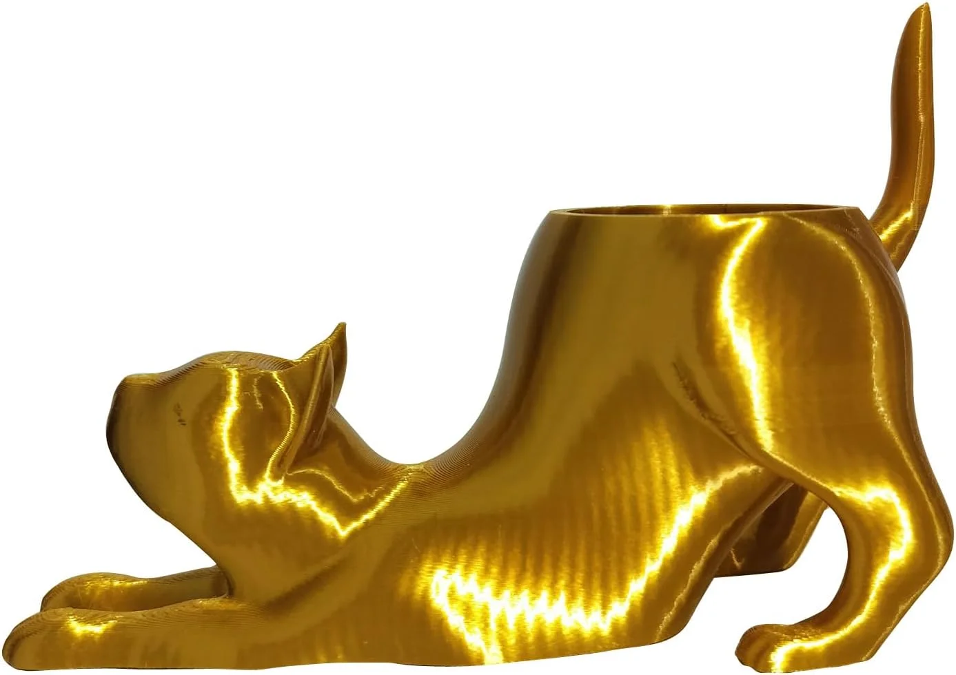 فیلامنت TPU ابریشمی CC3D طلایی 1.75mm 1KG مواد چاپ سه بعدی FDM فیلامنت TPU ابریشمی طلایی برای پرینتر سه بعدی TPU 57D سخت تر از TPU ابریشمی 98A