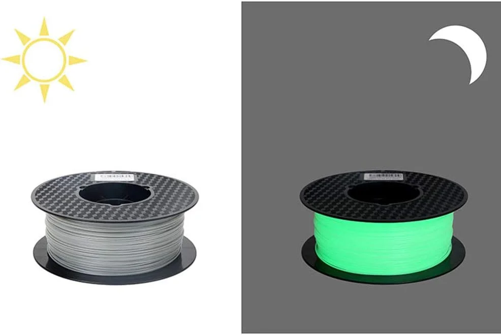 فیلامنت PETG CC3D سبز شب‌تاب 1.75 میلی‌متری 1 کیلوگرمی برای پرینتر سه بعدی FDM