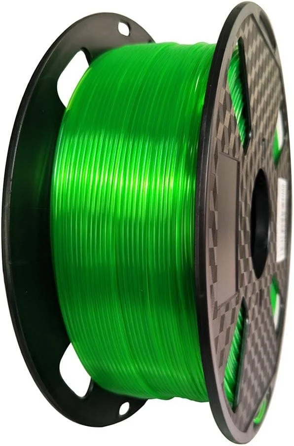 فیلامنت PETG سبز CC3D برای چاپ آسان، قطر 1.75 میلی‌متر، 1 کیلوگرم، مناسب برای اکثر پرینترهای FDM، رنگ سبز (سبز چمنی)