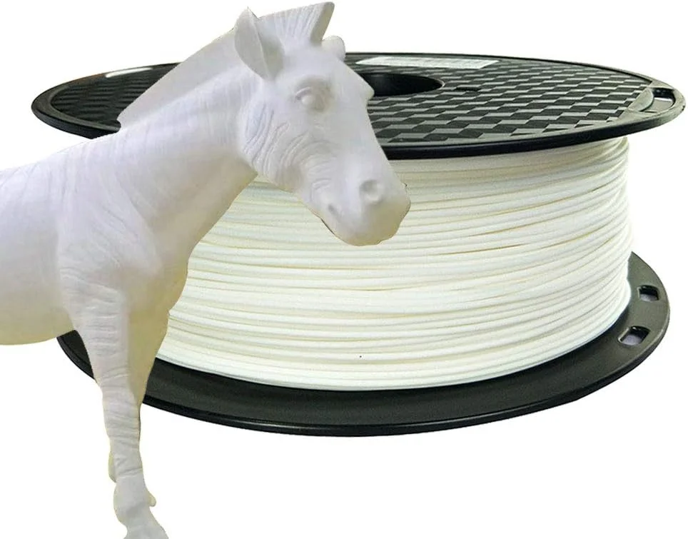 فیلامنت PLA Max CC3D سفید 1.75 میلی متر 1 کیلوگرم مواد چاپ سه بعدی FDM فیلامنت PLA Pro فیلامنت PLA Plus فیلامنت PLA+ سفید
