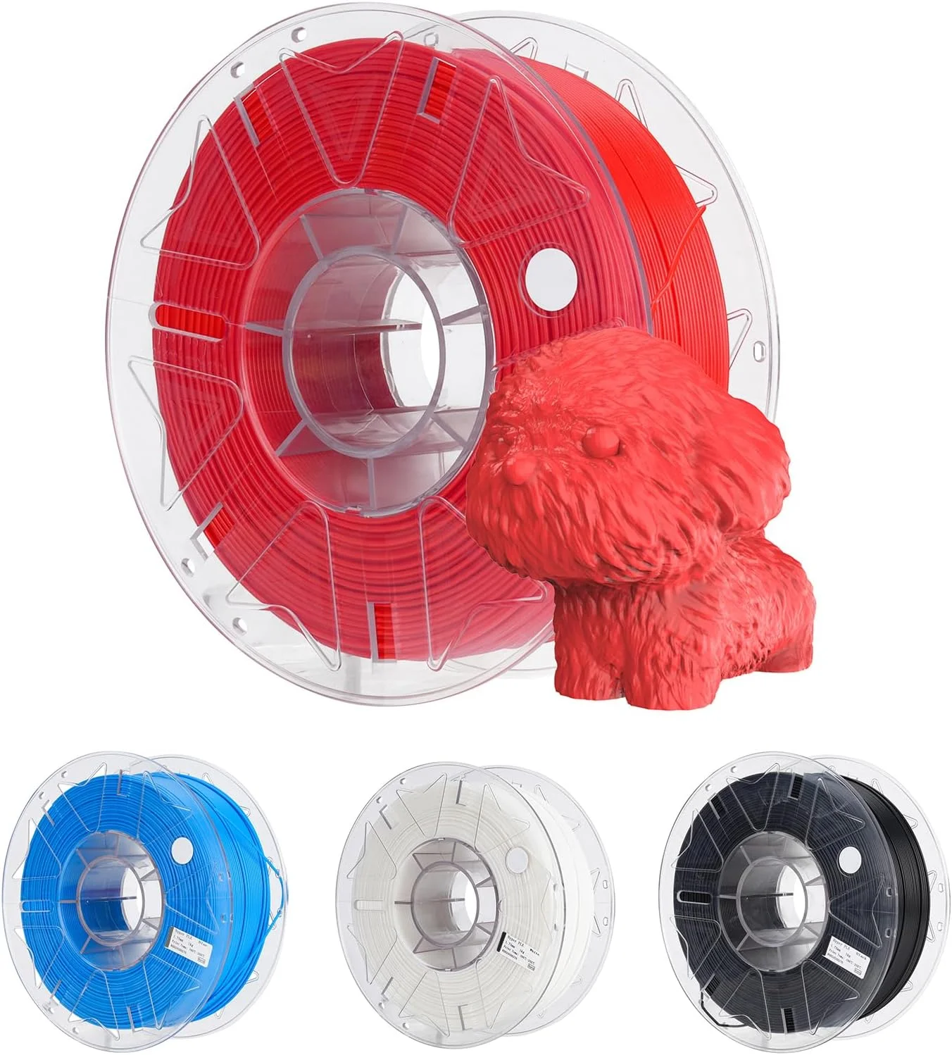 فیلامنت PLA هایپر Hyuduo، ماده چاپ سه بعدی 1.75 میلی متری با سیالیت بالا، چاپ سریع، چقرمگی بالا، ایده آل برای چاپگرهای سه بعدی