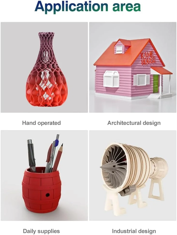 فیلامنت PLA پرینتر سه بعدی 1 کیلوگرم 1.75 میلی متر، متریال ابریشمی، تجزیه پذیر و سازگار با محیط زیست، دقت ابعادی 0.03 میلی متر، رول استاندارد