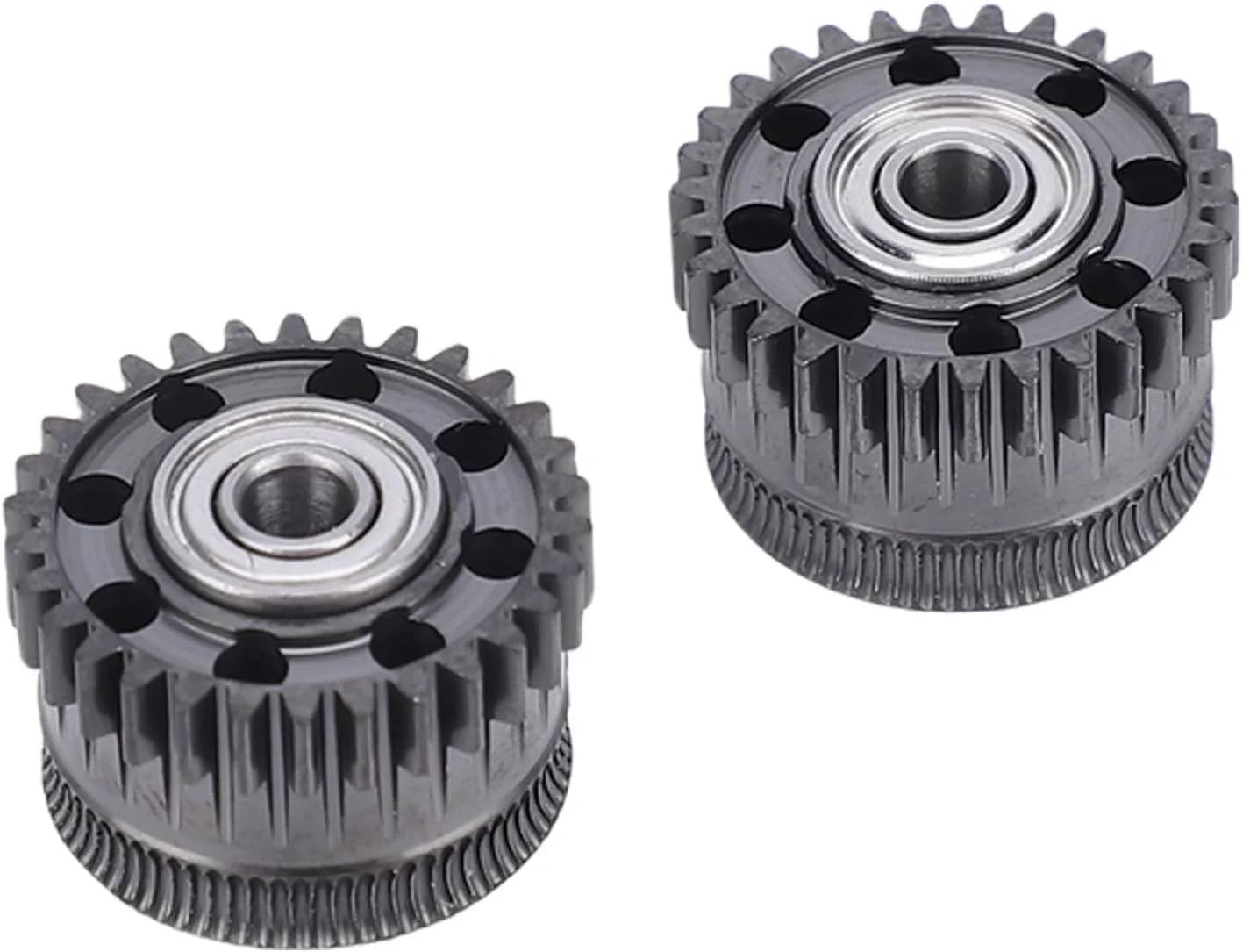 مجموعه چرخ دنده اکسترودر فولادی مقاوم Fabater با روکش DLC، بلبرینگ یکپارچه برای K2 Plus، رشته کارآمد، سازگار با مواد مختلف چاپ سه بعدی