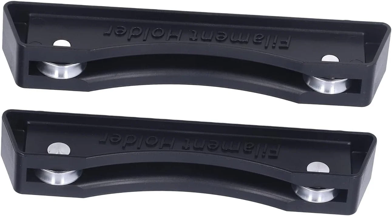 یک جفت نگهدارنده قرقره فیلامنت پرینتر سه بعدی با طراحی بلبرینگ، ساخته شده از مواد ABS، ضد لغزش، نصب آسان، قفسه مواد مصرفی چاپ برای PLA TPU