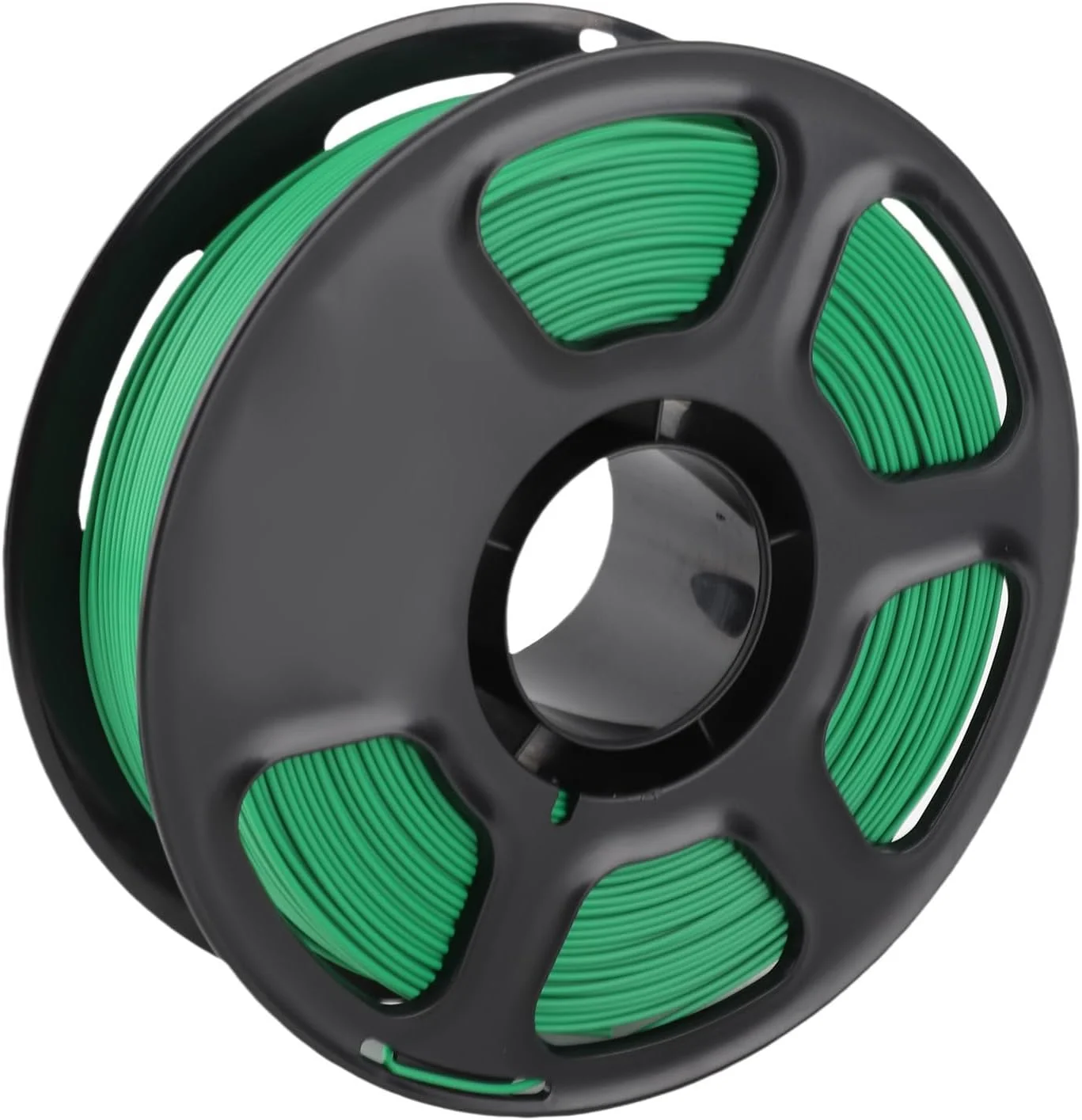 فیلامنت پرینتر سه بعدی PLA سبز شفاف، مواد چاپ برای دکوراسیون منزل، 1.75 میلی متر، 1 کیلوگرم