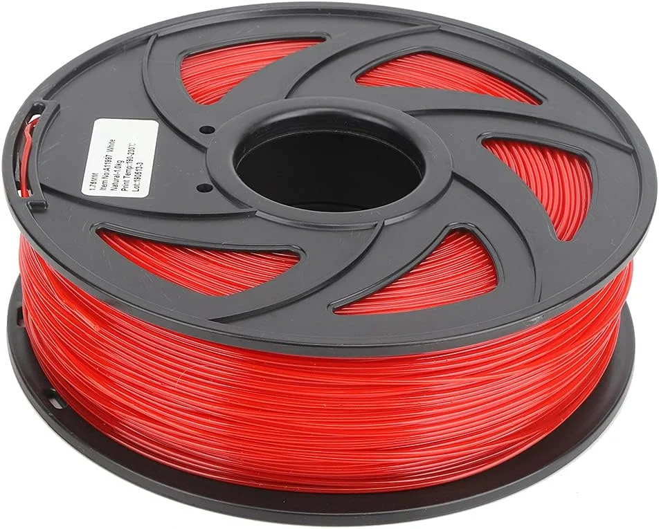 فیلامنت پرینتر سه بعدی PLA قرمز، متریال مصرفی چاپ 1.75 میلی متر