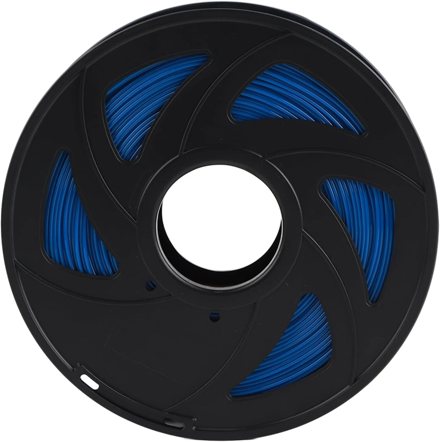 فیلامنت PLA 1.75 میلی‌متری 1 کیلوگرمی لوازم جانبی مواد چاپ سه بعدی آبی برای دکوراسیون منزل