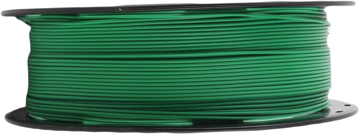 فیلامنت پرینتر سه بعدی PLA سبز شفاف، مواد چاپ برای دکوراسیون منزل، 1.75 میلی متر، 1 کیلوگرم