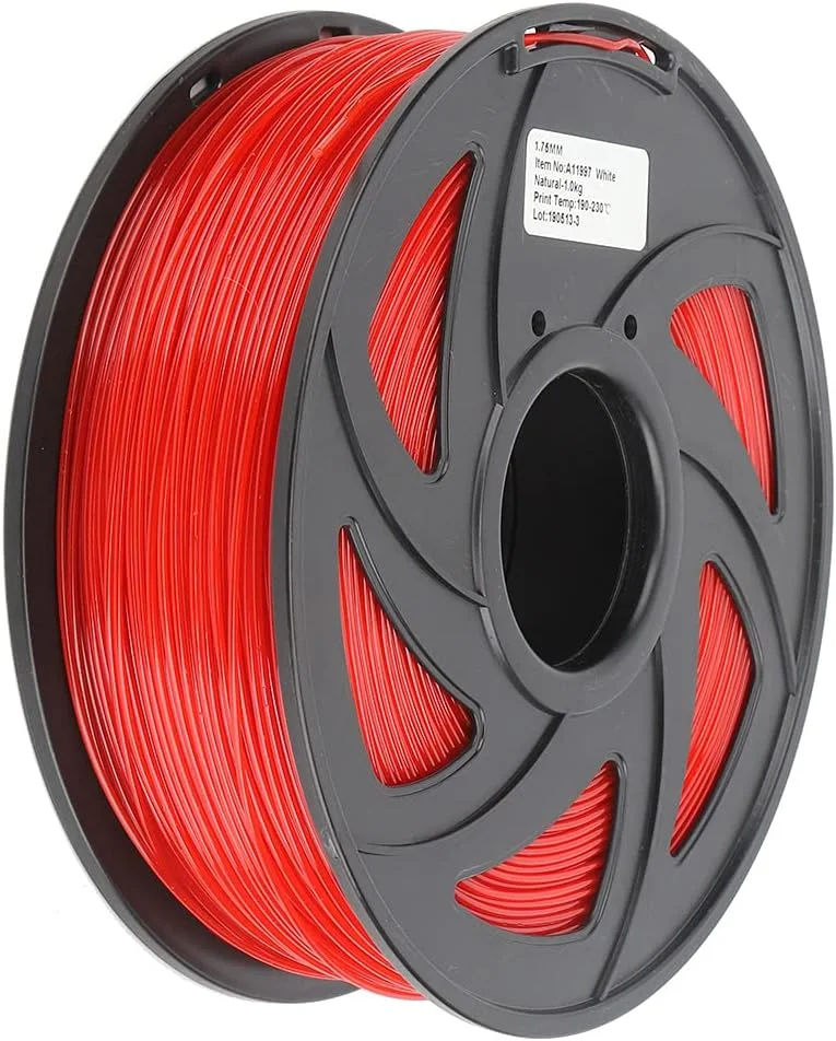 فیلامنت پرینتر سه بعدی PLA قرمز، متریال مصرفی چاپ 1.75 میلی متر
