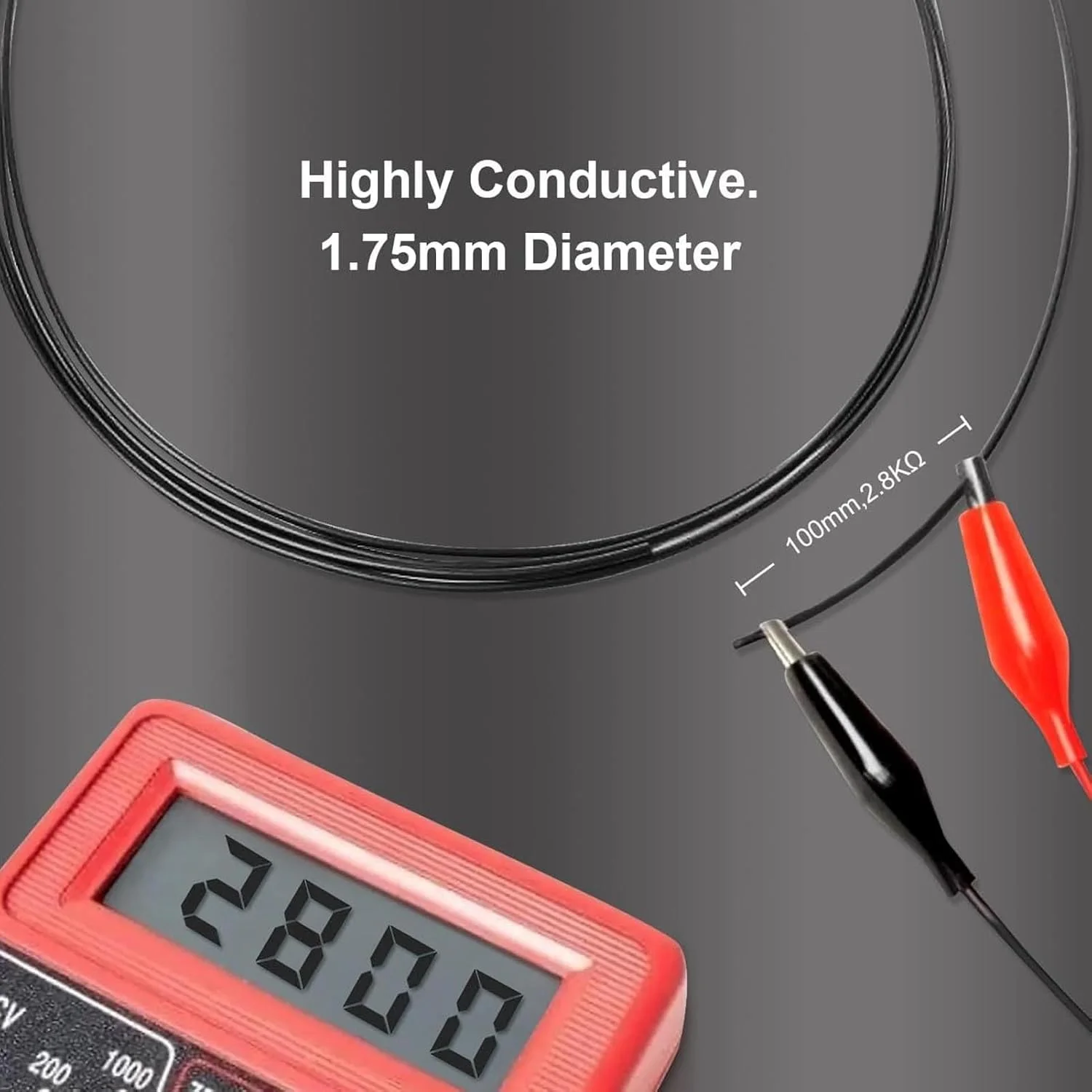 فیلامنت PLA، فیلامنت پرینتر سه بعدی 1.75 میلی متری مشکی 20-50 میلی متر بر ثانیه، فیلامنت نرم و بادوام 1.75 میلی متری برای اکثر پرینترهای سه بعدی فیلامنت PLA، فیلامنت پرینتر سه بعدی 1.75 میلی متری مشکی 20-50 میلی متر بر ثانیه، فیلامنت نرم و بادوام 1.75 میلی متری برای اکثر پرینترهای سه بعدی