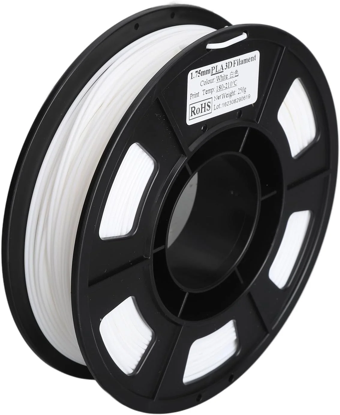 فیلامنت پرینتر سه بعدی PLA گوونیک 1.75 میلی‌متری، وزن خالص 250 گرم، جایگزین شارژ مجدد چاپ سه بعدی با دقت بالا، مناسب برای تجهیزات چاپ سه بعدی