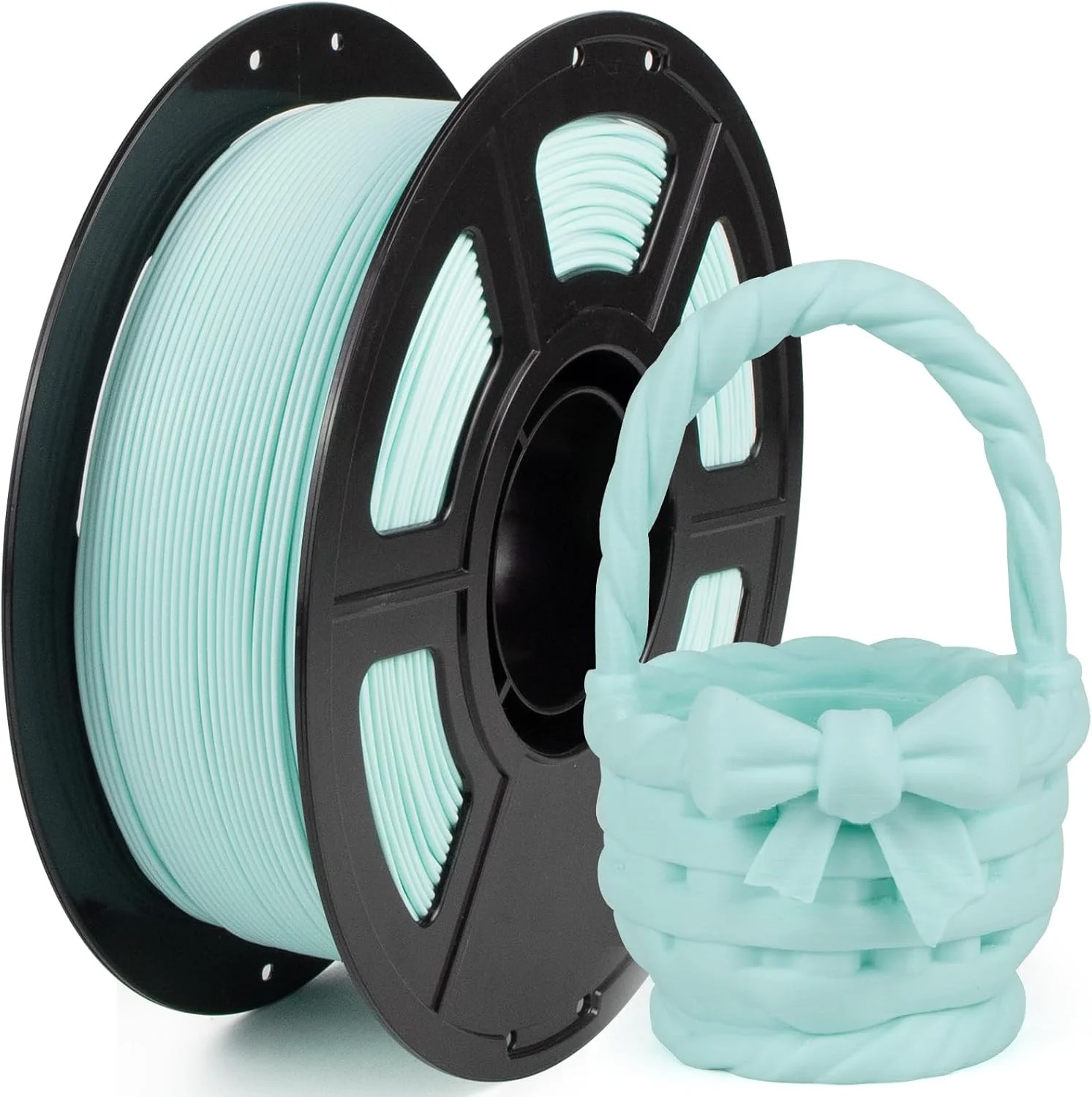 فیلامنت PLA آی‌ام‌ای‌آی، ۱.۷۵ میلی‌متر، آبی روشن، ۱ کیلوگرم، فیلامنت PLA پرینتر سه بعدی با سرعت بالا، فیلامنت PLA برای پرینت با سرعت بالا، فیلامنت سه بعدی ۱.۷۵ PLA، دقت ابعادی +/- ۰.۰۲ میلی‌متر