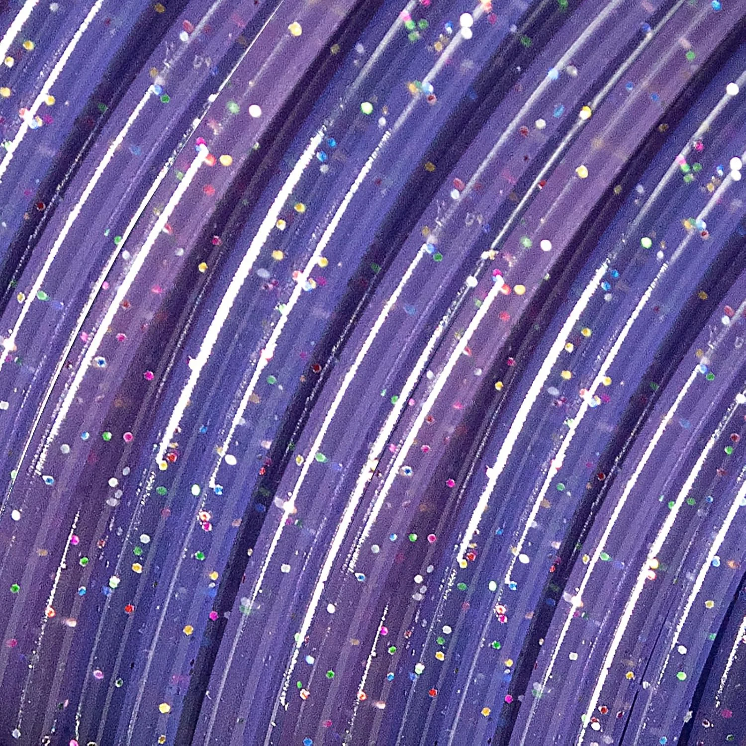 بسته فیلامنت پرینتر سه بعدی iSANMATE، اکلیلی شفاف آبی، نارنجی، سبز و بنفش آبی PLA، قطر 1.75 میلی متر، فیلامنت پرینت سه بعدی، بسته 4 عددی 250 گرمی