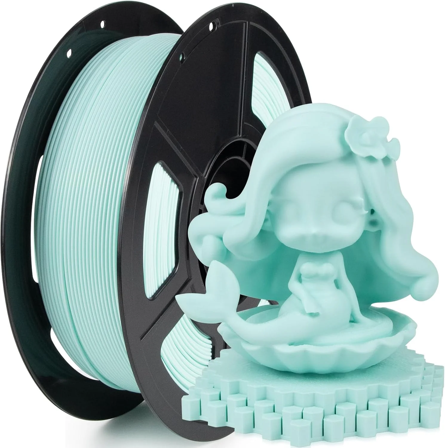 فیلامنت پرینتر سه بعدی iSANMATE آبی آسمانی 1 کیلوگرم، PLA با سرعت چاپ سریع، دقت ابعادی ±0.02mm، 1 کیلوگرم/اسپول