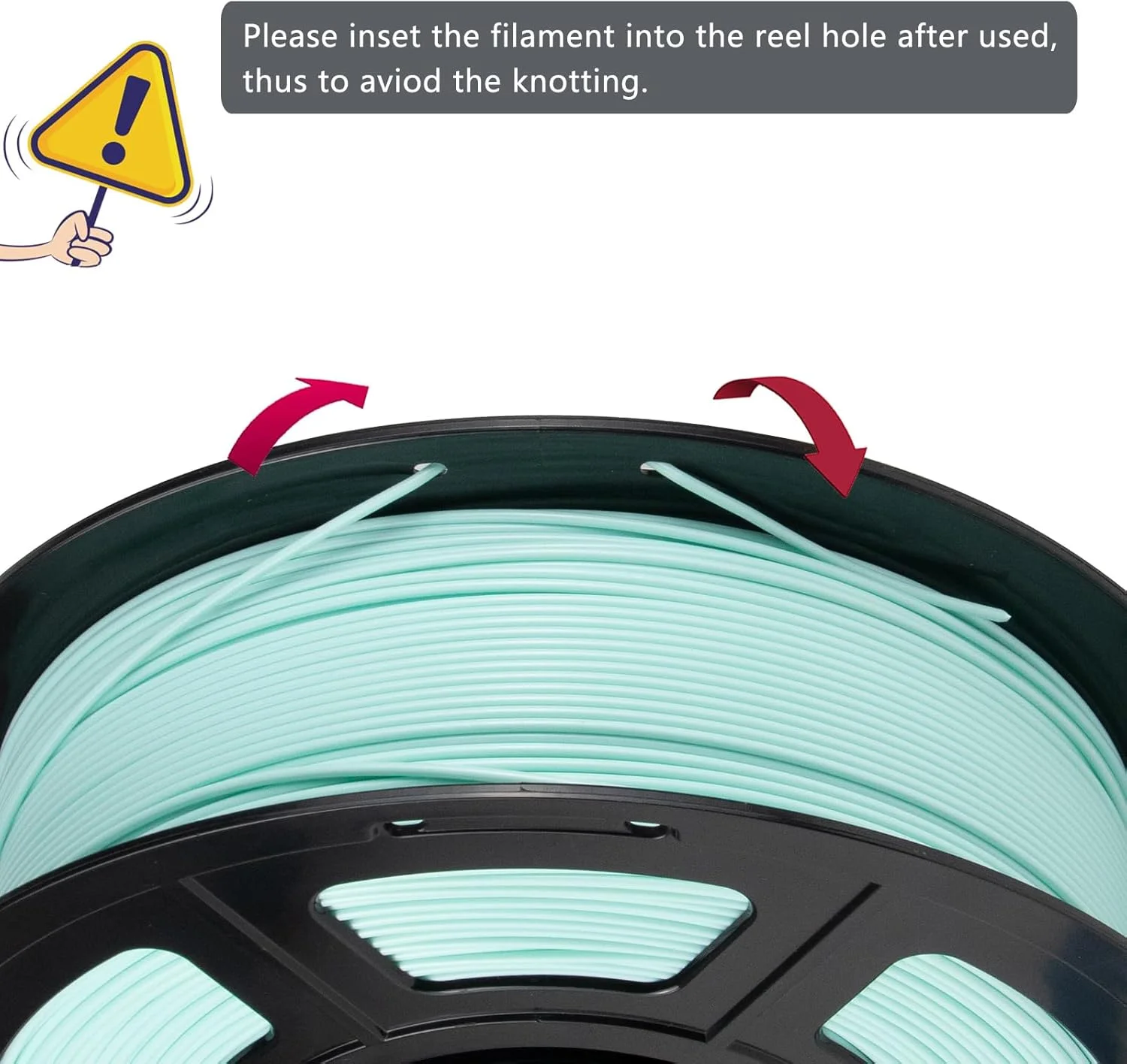 فیلامنت پرینتر سه بعدی iSANMATE آبی آسمانی 1 کیلوگرم، PLA با سرعت چاپ سریع، دقت ابعادی ±0.02mm، 1 کیلوگرم/اسپول