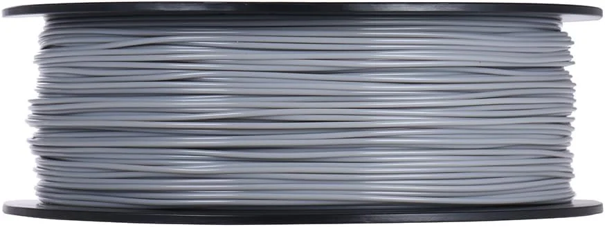 فیلامنت PLA با رنگ اختیاری، 1 کیلوگرم در هر رول، 1.75 میلی متر برای پرینتر سه بعدی MakerBot Anet RepRap - خاکستری