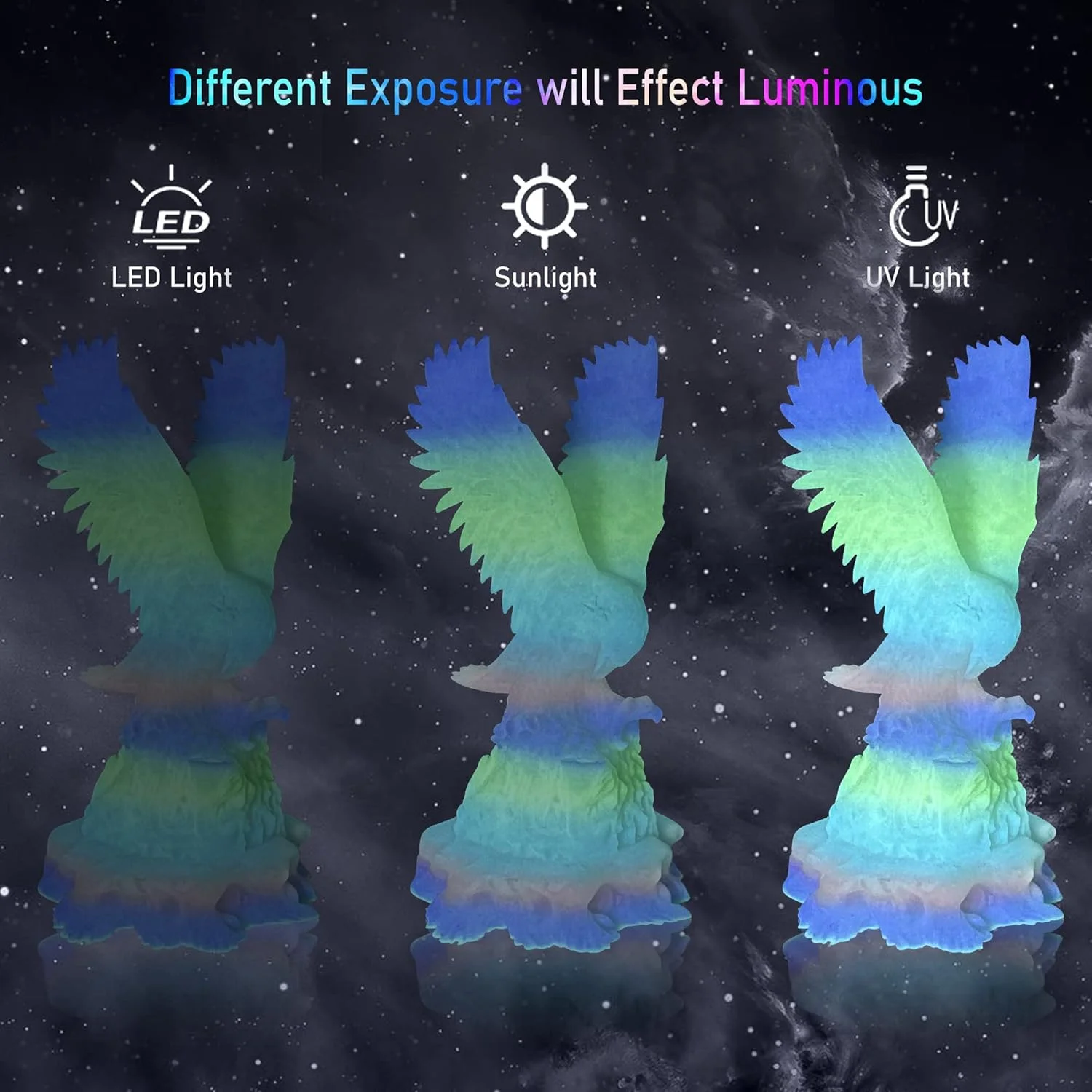فیلامنت پرینتر سه بعدی PLA رنگین کمانی با تغییر گرادیان رنگ سریع چند رنگ درخشان در تاریکی، 1.75 میلی متر 1 کیلوگرم مواد چاپ سه بعدی چند رنگ، مناسب برای پرینترهای سه بعدی به همراه بسته نمونه PLA اضافی توسط TTYT3D فیلامنت پرینتر سه بعدی PLA رنگین کمانی با تغییر گرادیان رنگ سریع چند رنگ درخشان در تاریکی، 1.75 میلی متر 1 کیلوگرم مواد چاپ سه بعدی چند رنگ، مناسب برای پرینترهای سه بعدی به همراه بسته نمونه PLA اضافی توسط TTYT3D