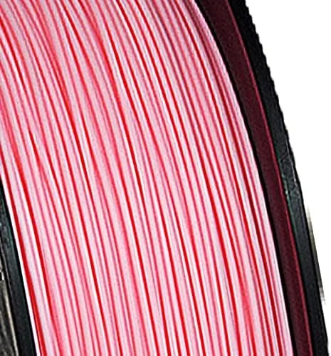 فیلامنت PLA پرینتر سه بعدی مانکس، 1 کیلوگرم، رنگ صورتی، قطر 1.75 میلی متر، برای مواد چاپ سه بعدی