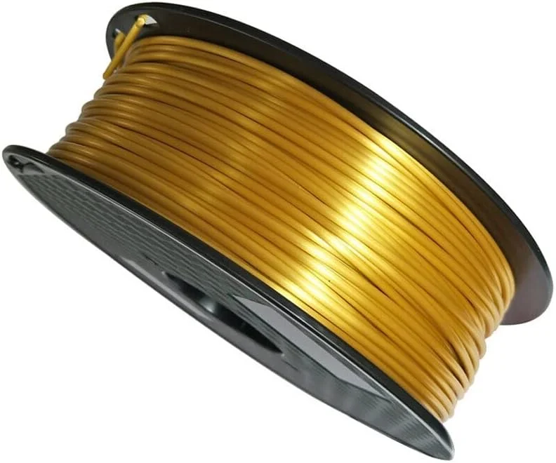 فیلامنت پرینتر سه بعدی PLA ابریشمی طلایی 1.75 میلی متر 250 گرم / 500 گرم / 1 کیلوگرم مواد مصرفی چاپ سه بعدی (رنگ: ابریشمی 500 گرم)