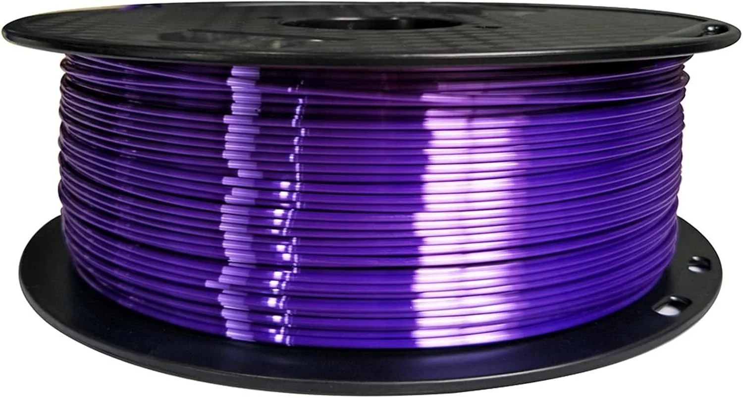 فیلامنت PLA ابریشمی بنفش پرینتر سه بعدی مانکس، 1.75 میلی متر، 1 کیلوگرم، مواد مصرفی چاپ قلم سه بعدی