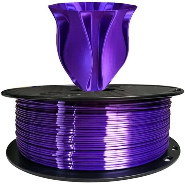 فیلامنت PLA ابریشمی بنفش پرینتر سه بعدی مانکس، 1.75 میلی متر، 1 کیلوگرم، مواد مصرفی چاپ قلم سه بعدی