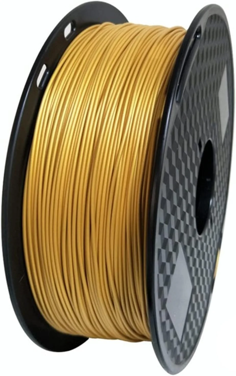 فیلامنت پرینتر سه بعدی PLA با بافت فلزی 1.75 میلی متری، 1 کیلوگرم در هر قرقره (رنگ: طلایی 1 کیلوگرم)