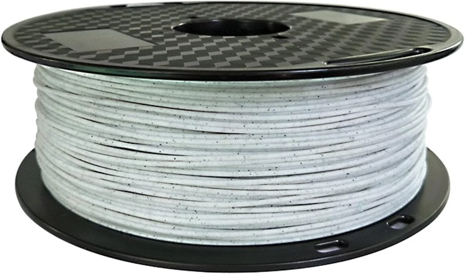 فیلامنت پرینتر سه بعدی PLA 1.75mm یک کیلوگرم سفید طرح سنگ مرمر، متریال سیم برای پرینت سه بعدی (رنگ: 1KG-PLA- طرح مرمر)