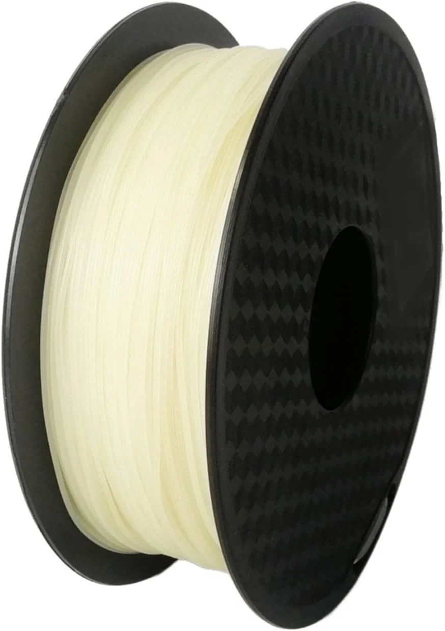 فیلامنت پرینتر سه بعدی PLA شب تاب 1.75 میلی متر 1 کیلوگرم، متریال درخشان برای پرینت سه بعدی، فیلامنت سبز شب نما