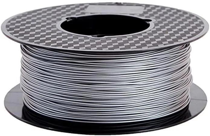 فیلامنت پرینتر سه بعدی PLA نقره ای متالیک MONKX، 1.75 میلی متر، 500 گرم فیلامنت پرینتر سه بعدی PLA نقره ای متالیک MONKX، 1.75 میلی متر، 500 گرم