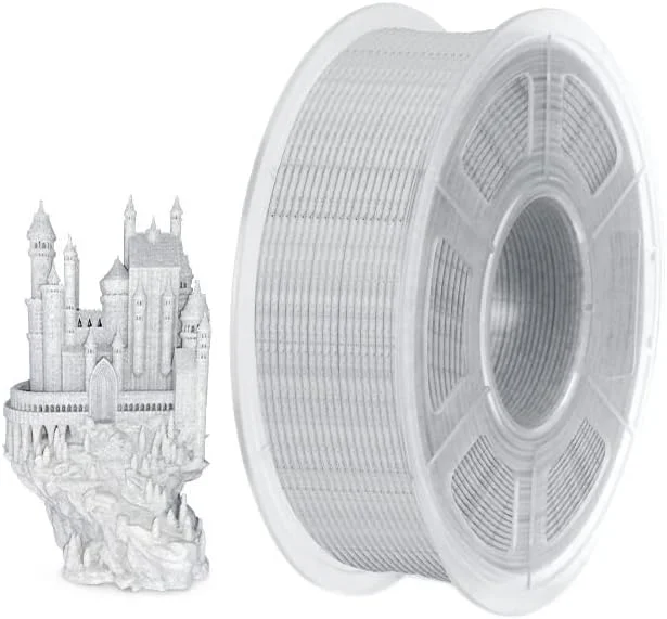 فیلامنت پرینتر سه بعدی، رنگ مرمر، 1.75 میلی متر 1 کیلوگرم جنس شبیه سنگ، برای پرینت سه بعدی
