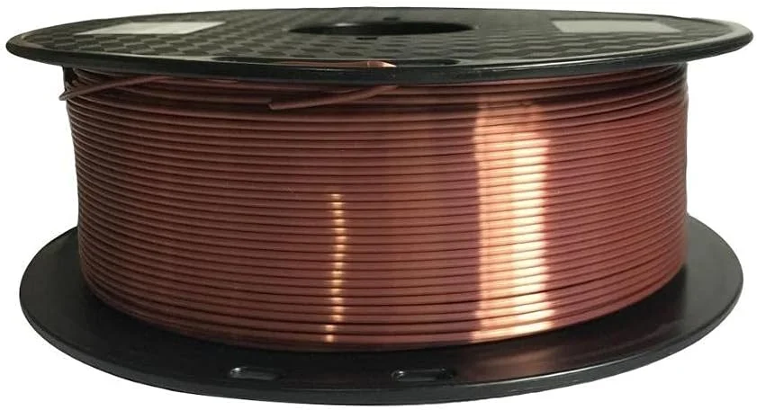 فیلامنت PLA ابریشمی پرینتر سه بعدی MONKX، مسی قرمز، 1.75 میلی متر، 1 کیلوگرم، مواد چاپ فلزی فیلامنت PLA ابریشمی پرینتر سه بعدی MONKX، مسی قرمز، 1.75 میلی متر، 1 کیلوگرم، مواد چاپ فلزی