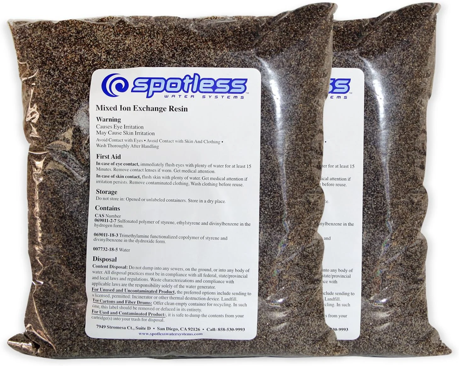 رزین تعویضی CR Spotless R2-20 برای سیستم های DI-20، بسته 1 عددی